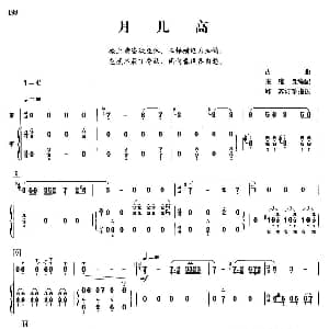 月儿高 箫 筝 张维良 邱霁订筝指法