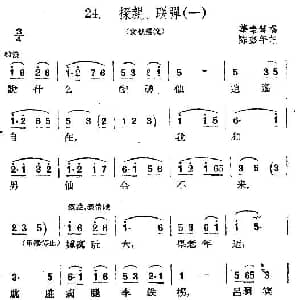 扬剧 探亲 联弹 一 袁樵摆渡 选段 华素琴