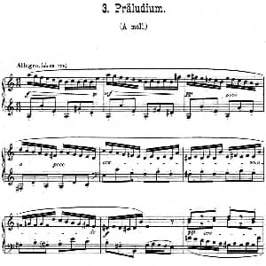 6 Preludes and Fugues Op.99 钢琴谱 马克斯 雷格
