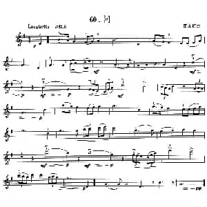 小提琴谱 | 问 萧友梅