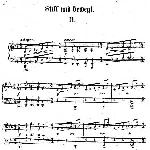 Clavierstucke "Still und Bewegt" Op.24 钢琴谱 德 狄奥多•柯希纳