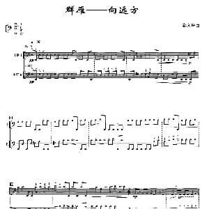 阮组曲 群雁 向远方 秦文琛