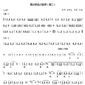 秦腔 卖妙郎 全折曲谱 张慧霞演唱版 张慧霞