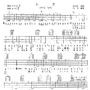 小芳 吉他谱 李春波 李春波 李春波