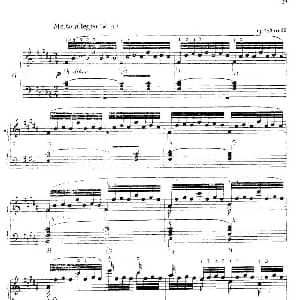 电子琴谱 | 车尔尼手风琴练习曲集 第Ⅳ册 第6首