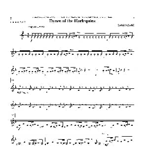 Dance of Harlequins 黑管 2 3分谱