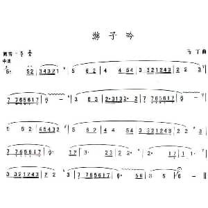 葫芦丝谱 | 游子吟 马丁