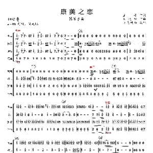 康美之恋_歌曲简谱_词曲:童年 王晓峰