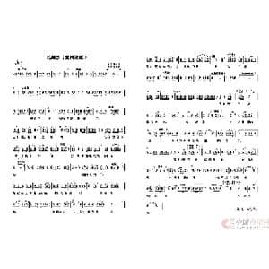 忆故乡 黄梅歌_歌谱投稿_词曲:张建华 董新慧