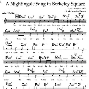 A Nightingale Sang in Berkeley Square_外国歌谱