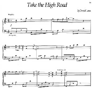 Take The High Road 钢琴谱 美 大卫 兰兹 David Lanz