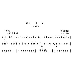 中华情 器乐组曲 徐沛东曲 刘凤山改编