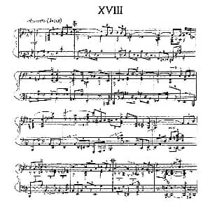 24 Preludes Op.53 钢琴谱 尼古拉 凯帕斯汀