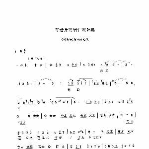 豫剧谱 | 有老身我居住南阳地 对花枪 选段