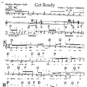 Get Ready 钢琴谱