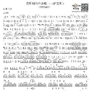 莫斯科郊外的晚上_歌谱投稿_词曲:马都索科斯基 索洛维也夫谢多伊