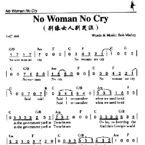 No Woman No Cry_外国歌谱