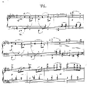 Waltzes Op.23 钢琴谱 狄奥多 柯希纳
