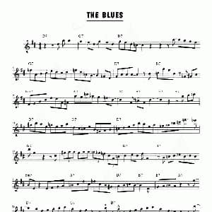 萨克斯谱 | The Blues