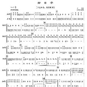 好日子_歌曲简谱_词曲: 李昕