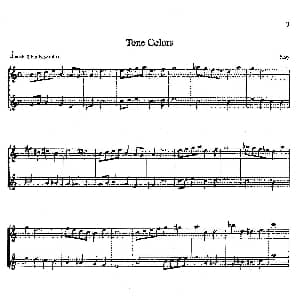 萨克斯谱 | 16首爵士二重奏 Tone Colors