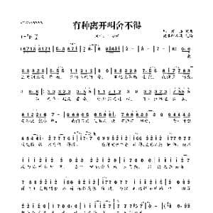 有种离开叫舍不得_歌曲简谱_词曲:郑建浩 郑建浩