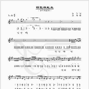 铜鼓响起来_歌谱投稿_词曲:车行 李昕