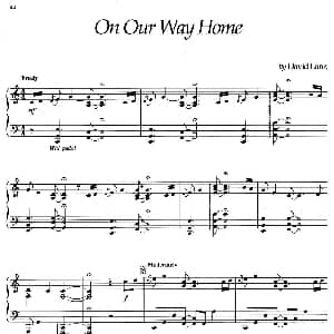 On Our Way Home 钢琴谱 美 大卫 兰兹 David Lanz