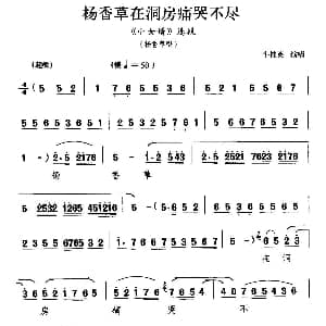 晋剧 杨香草在洞房痛哭不尽 小女婿 杨香草唱段 牛桂英