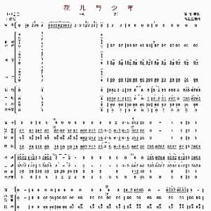 花儿与少年_歌曲简谱_词曲: 高金全编曲