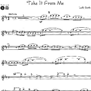 萨克斯谱 | Take it from me Leslie Searle