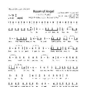英 Room of Angel_歌曲简谱_词曲:Joe Romersa & 大和 久宏之 山冈 晃