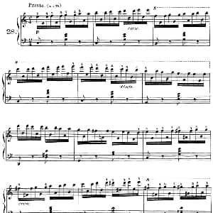 40首车尔尼Op.299钢琴快速练习曲 钢琴谱 车尔尼