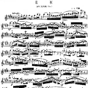 小提琴谱 | 柔版 选自 奏鸣曲 No.3 巴赫