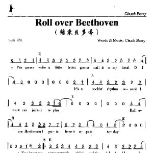 Roll over Beethoven_外国歌谱