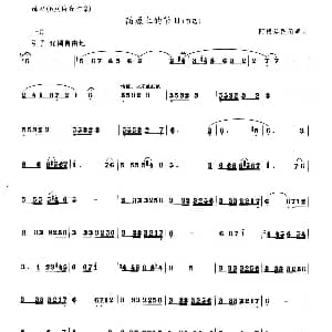 笛子谱 | 高原上的节日 节选 阿根廷民间舞曲