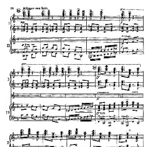 F大调爵士钢琴协奏曲 钢琴谱 格什温