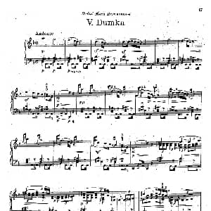 Six Piano Pieces Op.7 钢琴谱 约瑟夫 苏克