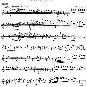 长笛曲谱 | 斯勒新老风格长笛练习重奏曲 第二部分 NO.3 NO.5 Siegfried Thiele S. 斯勒