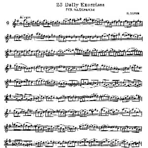 萨克斯谱 | klose 25首萨克斯练习曲 9