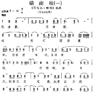 昆曲 锁南枝 一 百花记 赠剑 选段 百花公主唱段