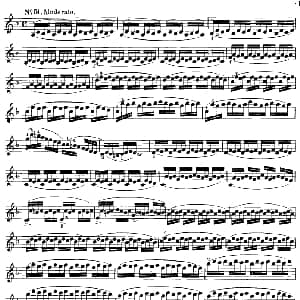 小提琴谱 | 沃尔法特60首练习曲 Op.45 第41 49页