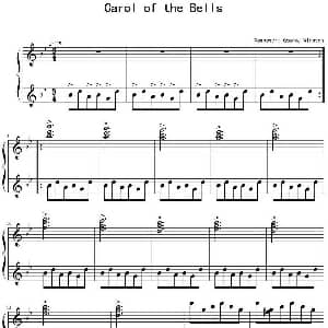 Carol Of The Bells 钢琴谱 George Winston