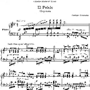 El Pelele 钢琴谱 恩里克 格拉那多斯 Enrique Granados
