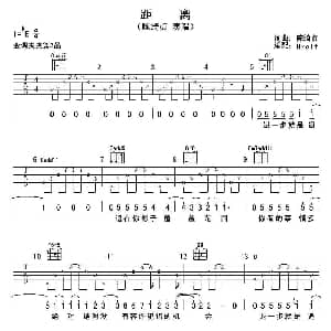 距离 吉他谱 陈绮贞 陈绮贞 陈绮贞曲 Hrolf