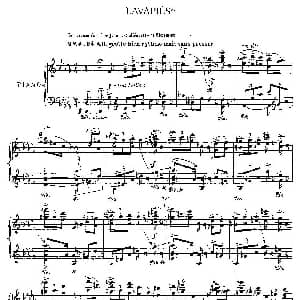 伊贝利亚组曲 LAVAPIES 钢琴谱 埃赛克 阿尔贝尼兹