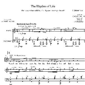 The rhythm of Life女声合唱谱_歌曲简谱