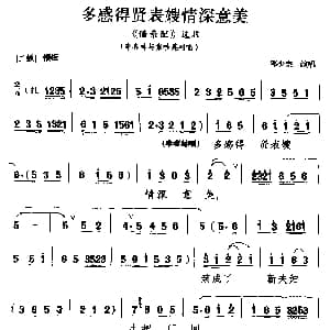 黔剧 多感得贤表嫂情深意美 借亲配 选段 李春林与张桂英对唱 邓少宗