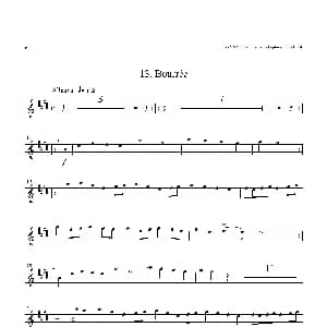 萨克斯谱 | Water Music HWV.349 No.2 第一次中音萨克斯