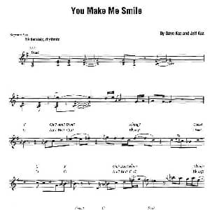萨克斯谱 | You Make Me Smile Dave Koz 戴夫 考兹